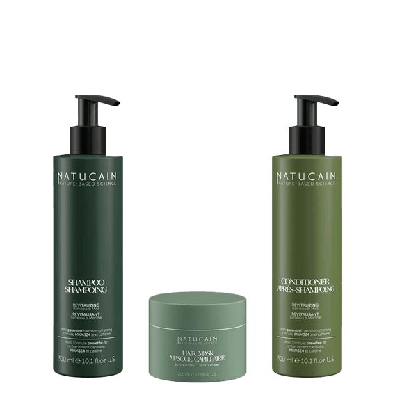 Haarpflegeset Pro mit Shampoo, Conditioner & Haarmaske